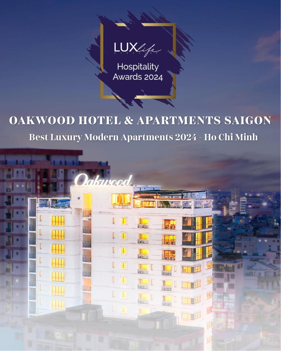 הו צ'י מין סיטי Oakwood Hotel & Apartments Saigon מראה חיצוני תמונה