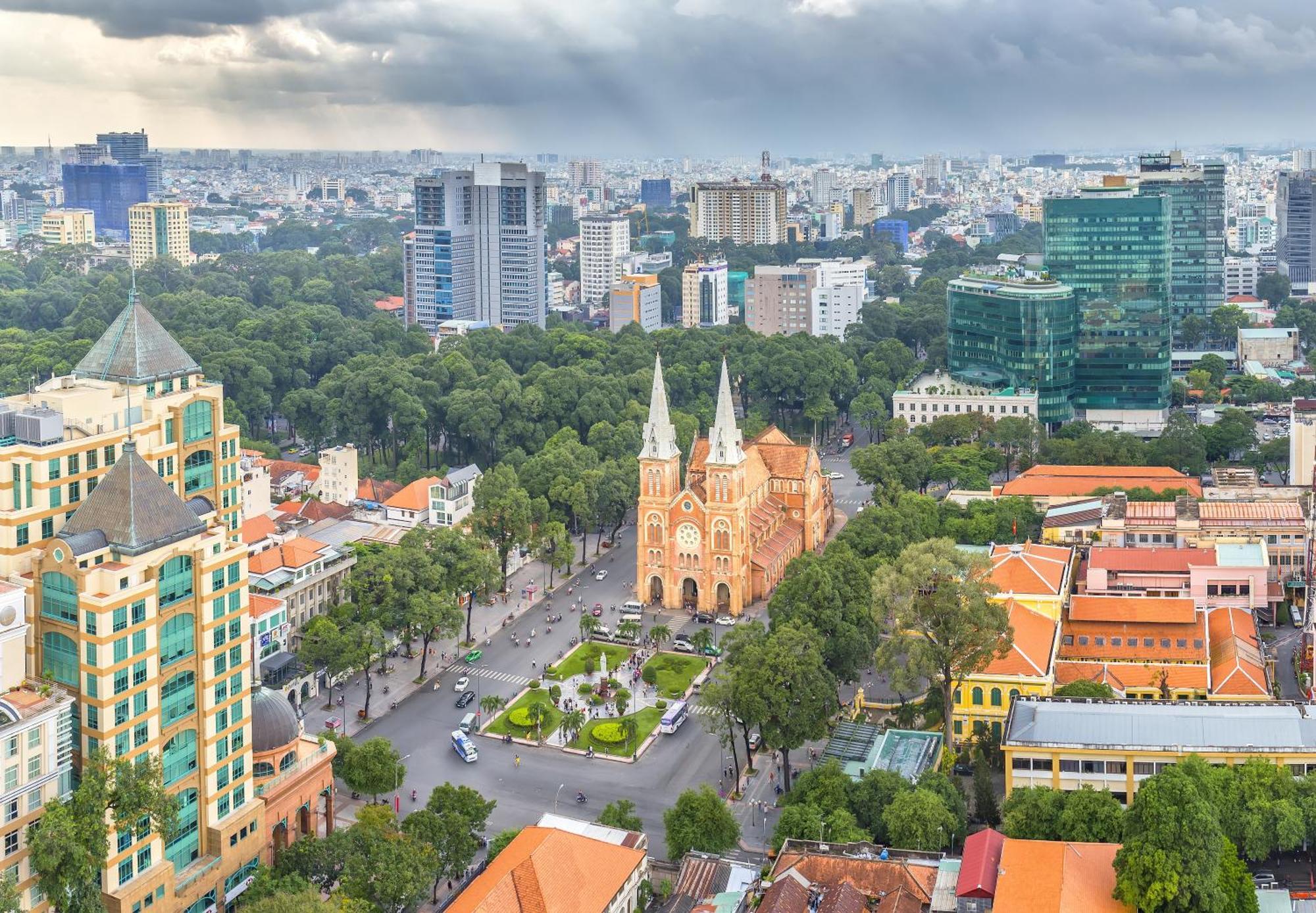 הו צ'י מין סיטי Oakwood Hotel & Apartments Saigon מראה חיצוני תמונה
